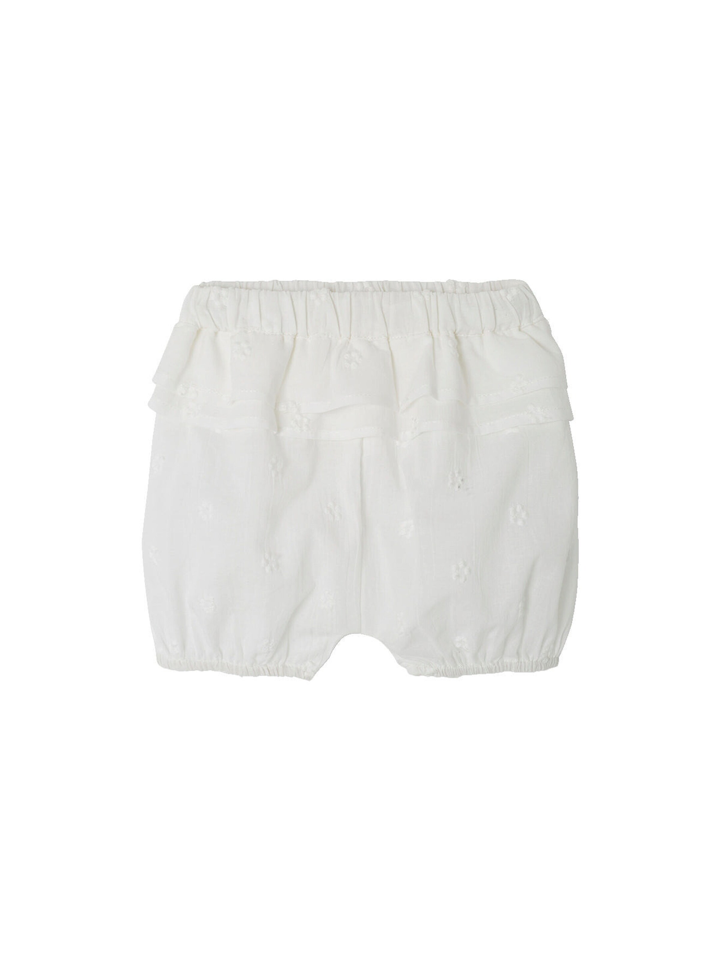 Vertbaudet Festliches Baby-Set: Kleid, Spielhose & Mütze weiß