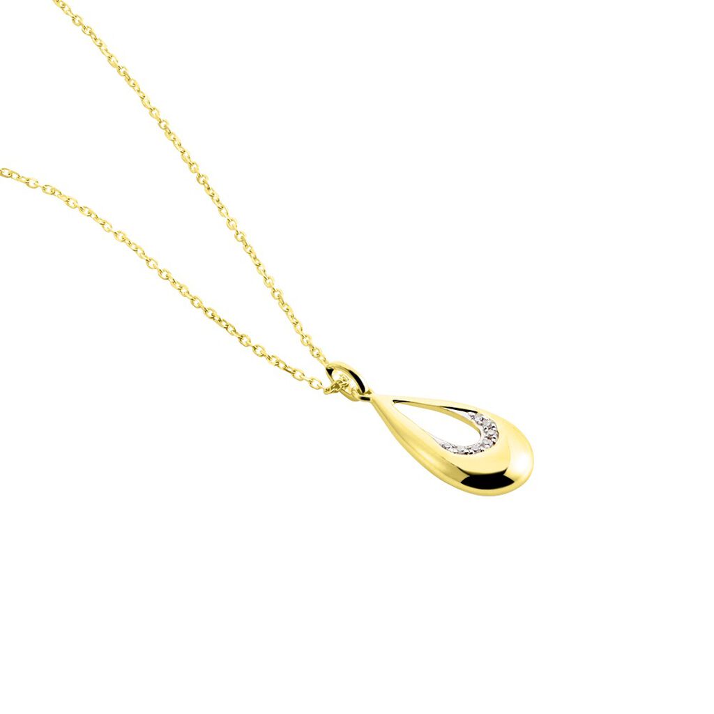 Collier Belinda Or Jaune Diamant