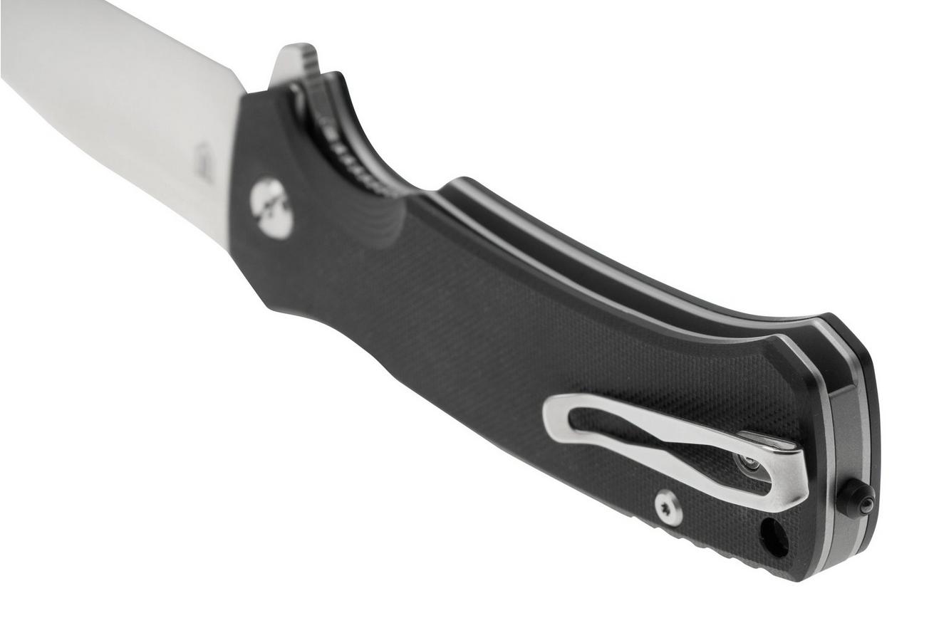 Böker Plus M.E.R.K. 1, 01BO552, Satin D2, Black G10, zakmes, Vaeringi design
