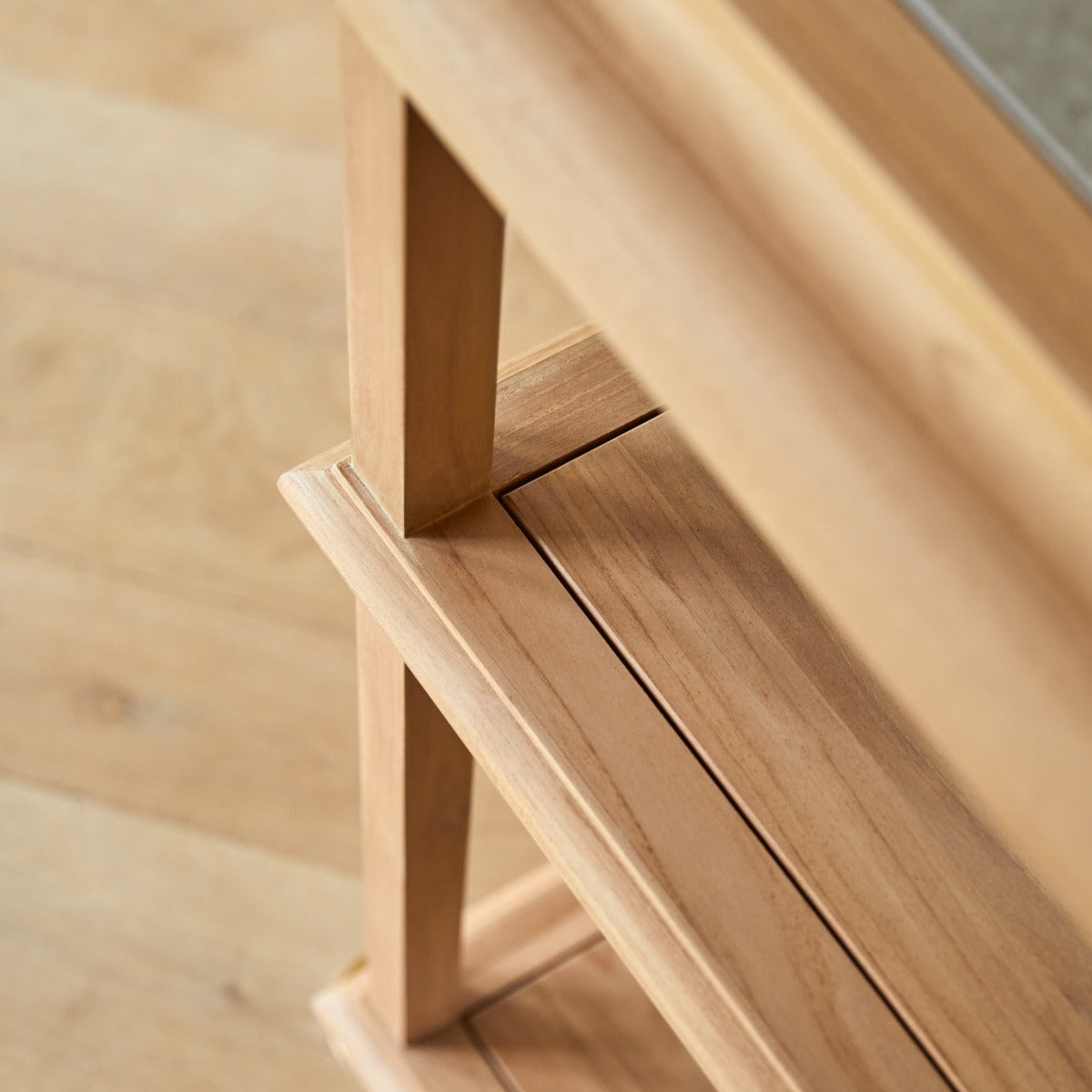 Tikamoon - Consoletafel van massief teakhout Achille 120 cm