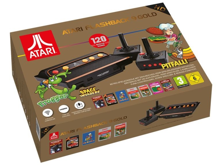 ATARI Flashback 9 Gold HD Classic Game Console