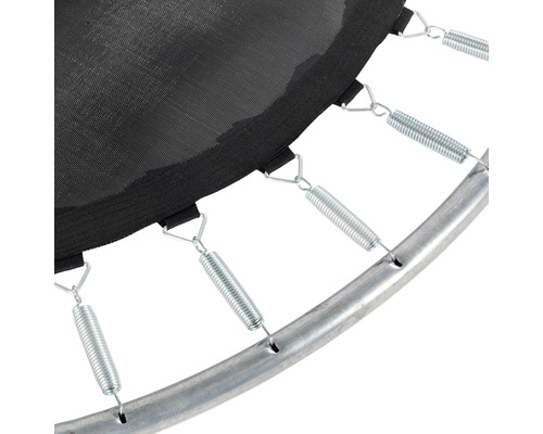 EXIT Silhouette Ground trampoline met veiligheidsnet Ø 183 cm zwart
