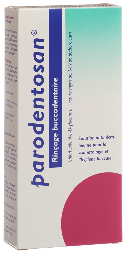 PARODENTOSAN Spül Lös Fl 250 ml<br>250 ml, Flasche, Lösung zur Anwendung in der Mundhöhle