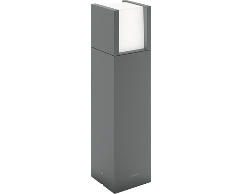 LED-padverlichting IP44 aluminium 6W 600 lm 2700 K HxB 400x100 mm Arbour antraciet