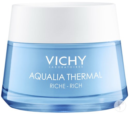 Vichy Aqualia Thermal Crème Réhydratante Riche Peau Sèche À Très Sèche Pot 50ml