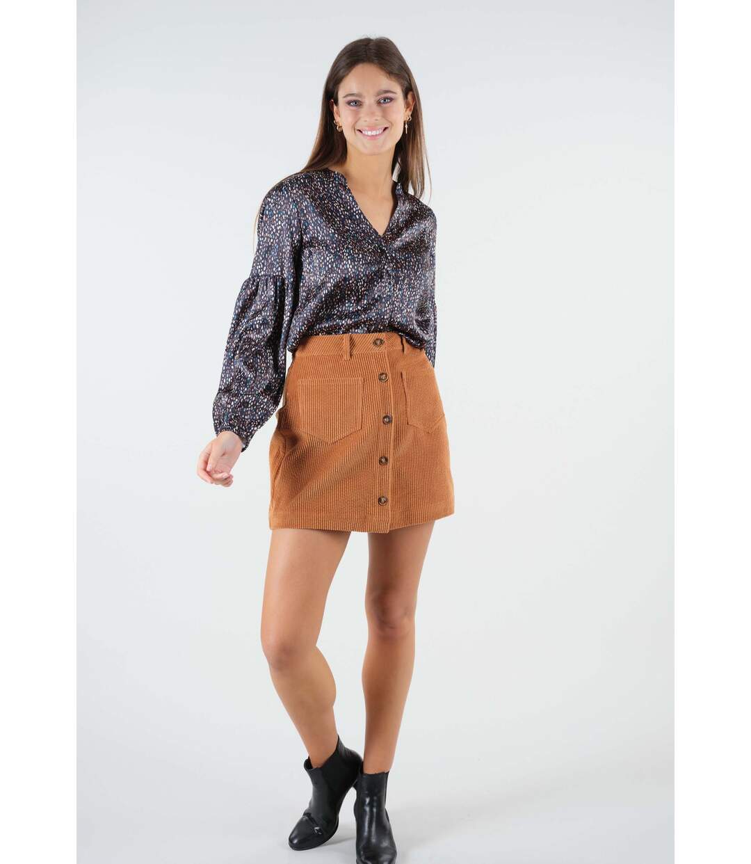 Chemise imprimé graphique AUREL