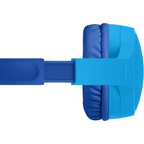 SoundForm Mini kabelgebundener On-Ear Kopfhörer mit Mikrofon   85dB Lautstärke-Begrenzung (AUD004BTBL) - Blau