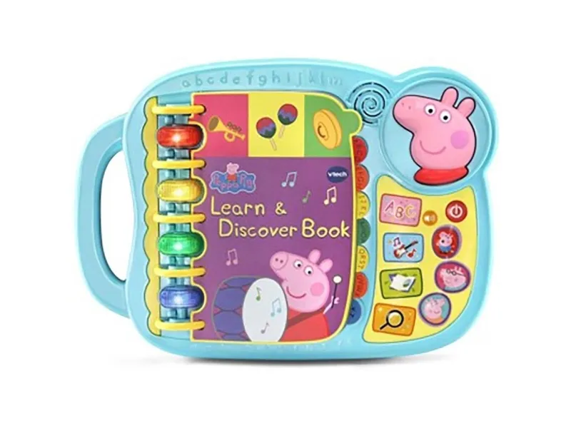 Vtech Peppa Pig Learn&Discovery Book DK
