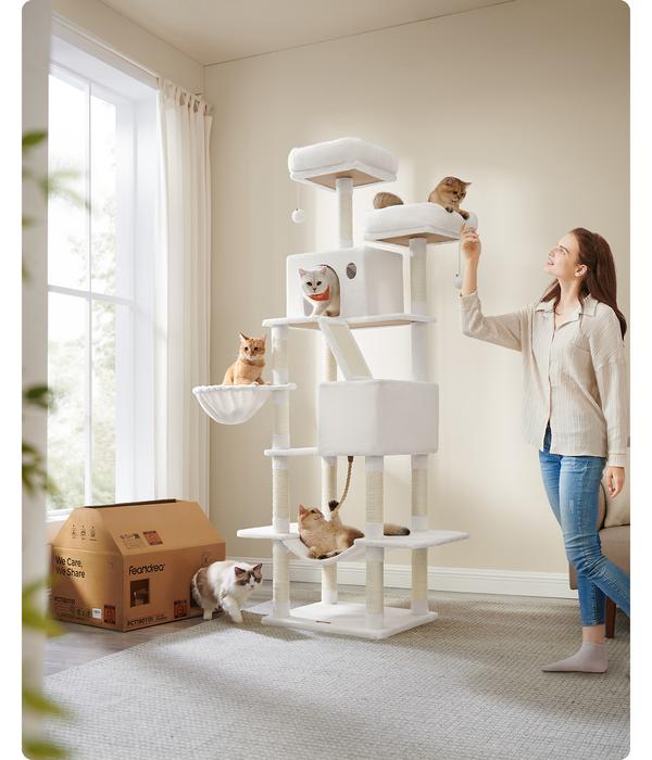 Feandrea Kratzbaum XXL, ca. B60/H206/T50 cm