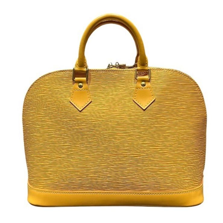 Louis Vuitton Vintage Louis Vuitton Alma Yellow