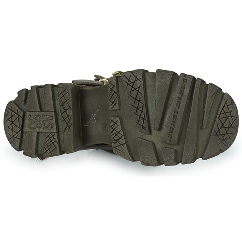 Airstep / A.S.98 - HELL BUCKLE - Bordeaux