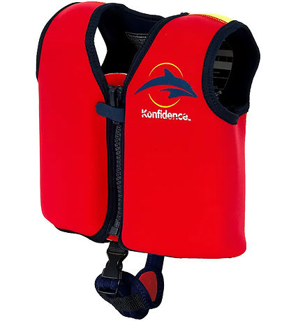 Konfidence Schwimmweste - UV50+ - Rot/Gelb