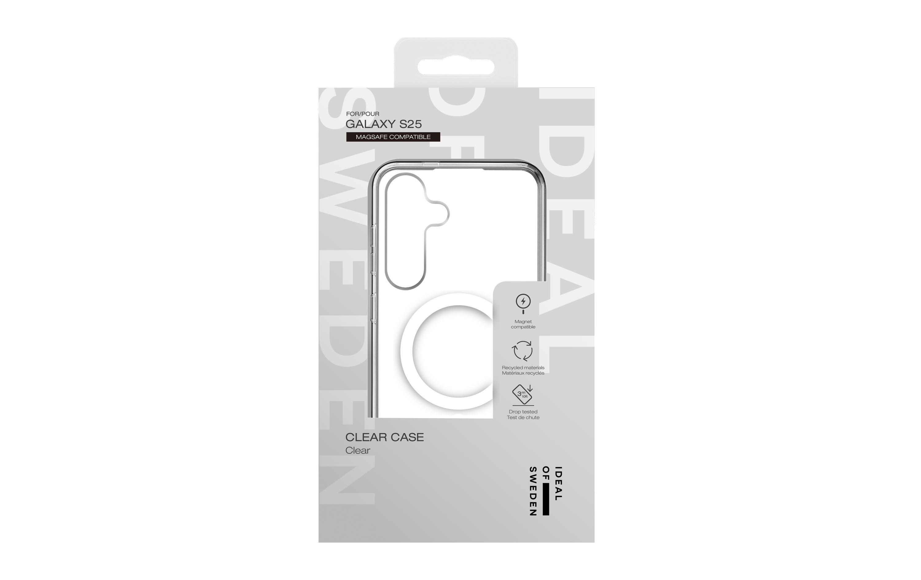 Back Cover Hard Galaxy S25 ClearSchutzhülle für das Samsung Galaxy S25