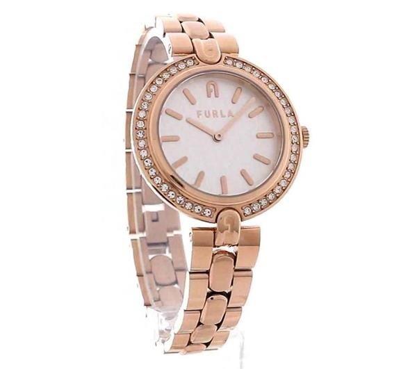 Furla Ladies Furla Milano Rose Gold Watch WW00002003L3