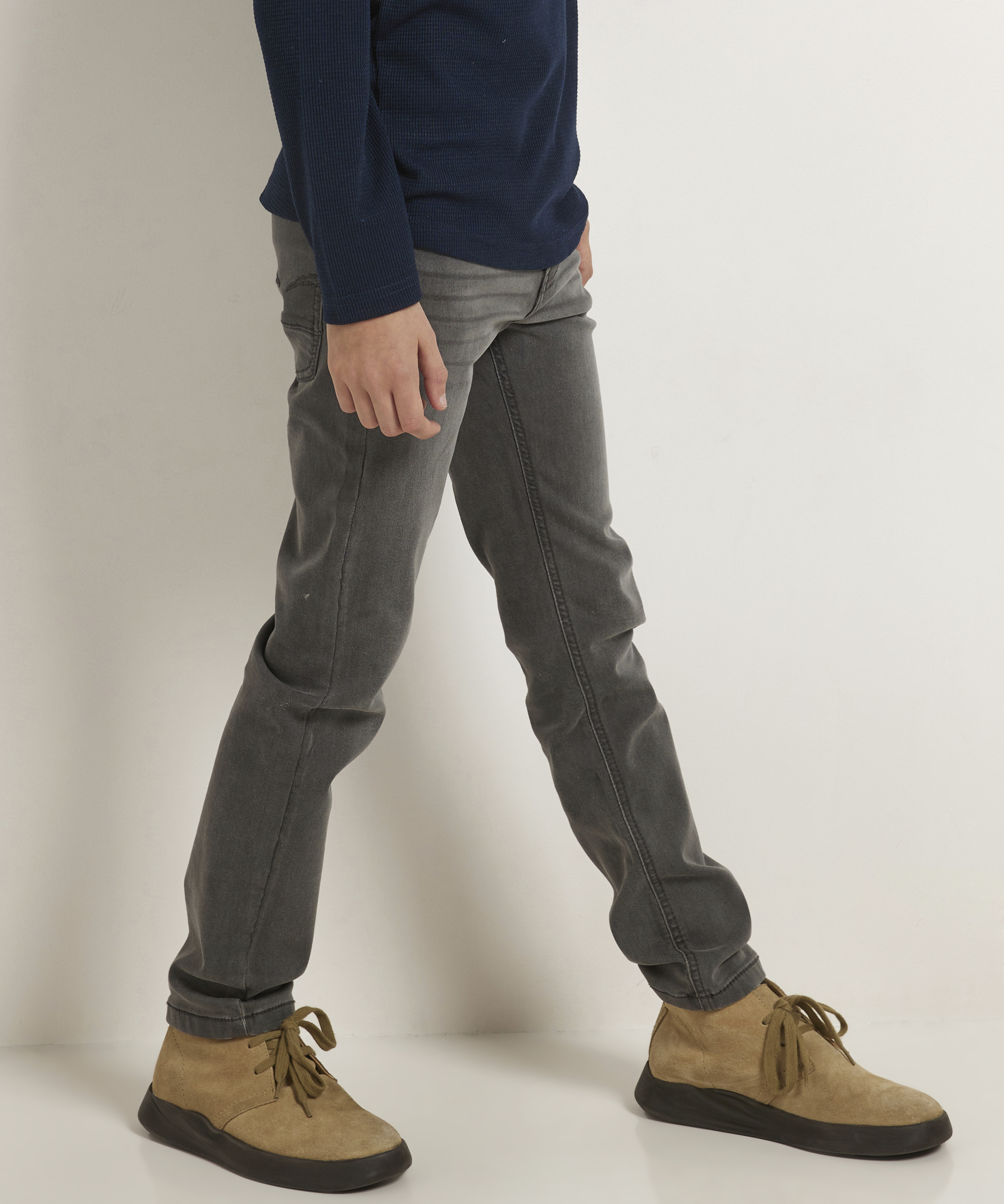 slim fit jogg jeans - grijs