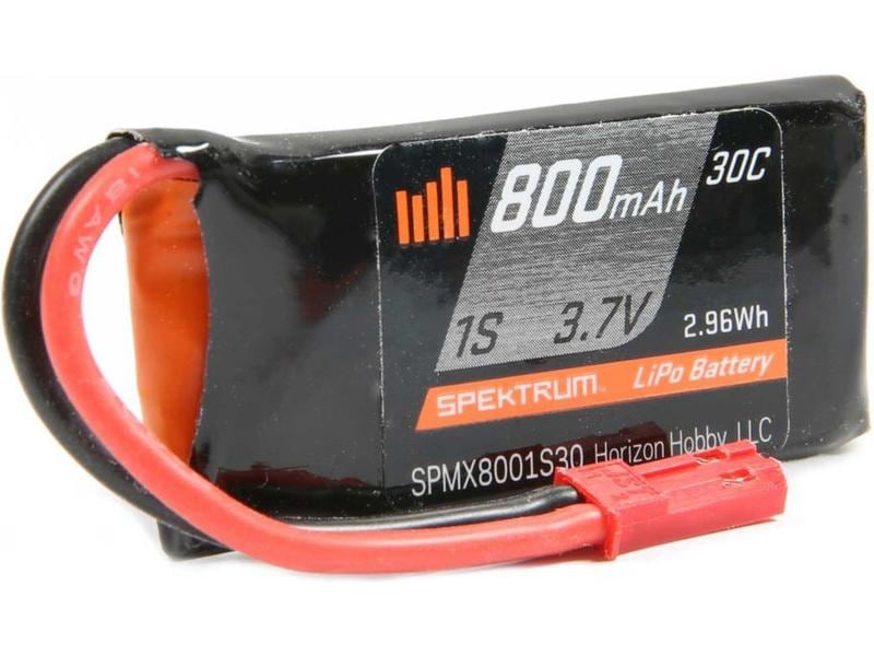 Spektrum RC-Akku LiPo 800 mAh 3.7 V 30C Ersatzakku zu Hobbyzone Aeroscout mini