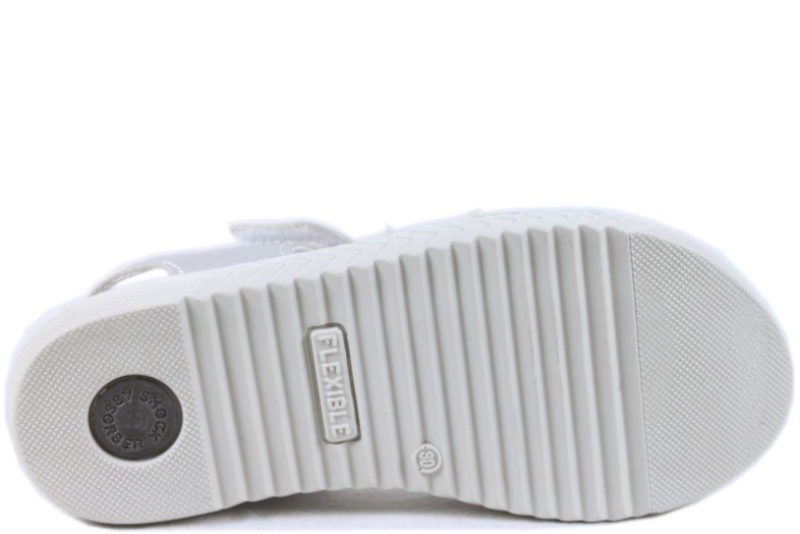 PEPPER HVID GLAT SKIND SANDAL