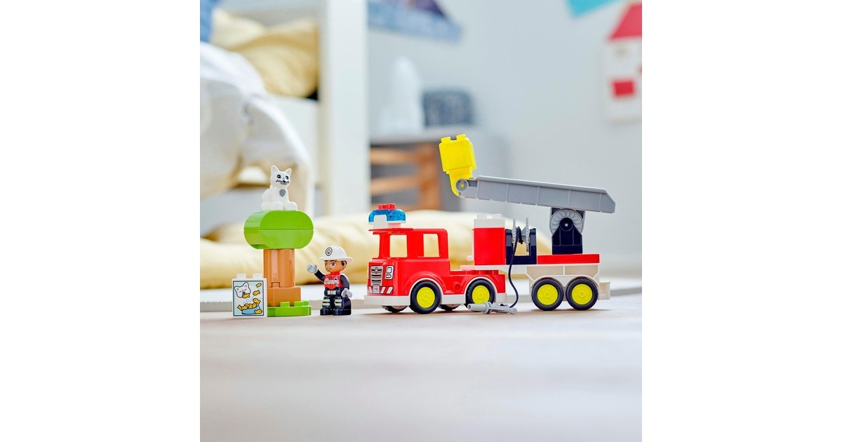 LEGODUPLO - Brandweerwagen Constructiespeelgoed  (10969)