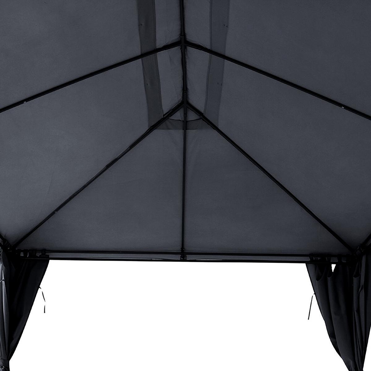 TONNELLE SANTORINI 3X4M ARDOISE