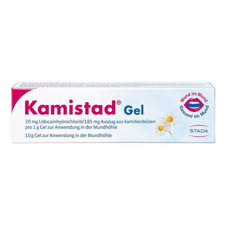 Kamistad Gel bei Zahnfleischentzündungen und Aphten, 10 g