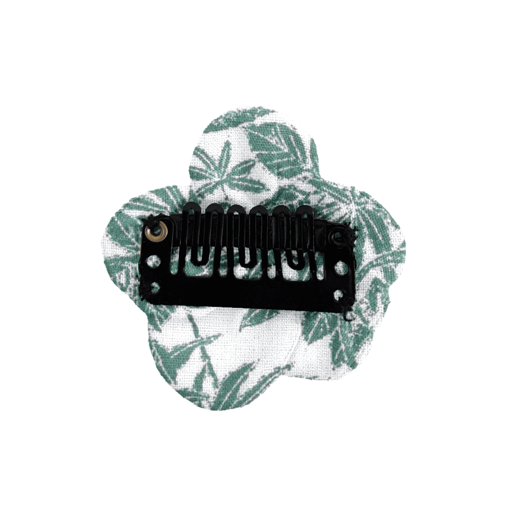Mini Barrette Pétales De Fleur Jungle Vintage