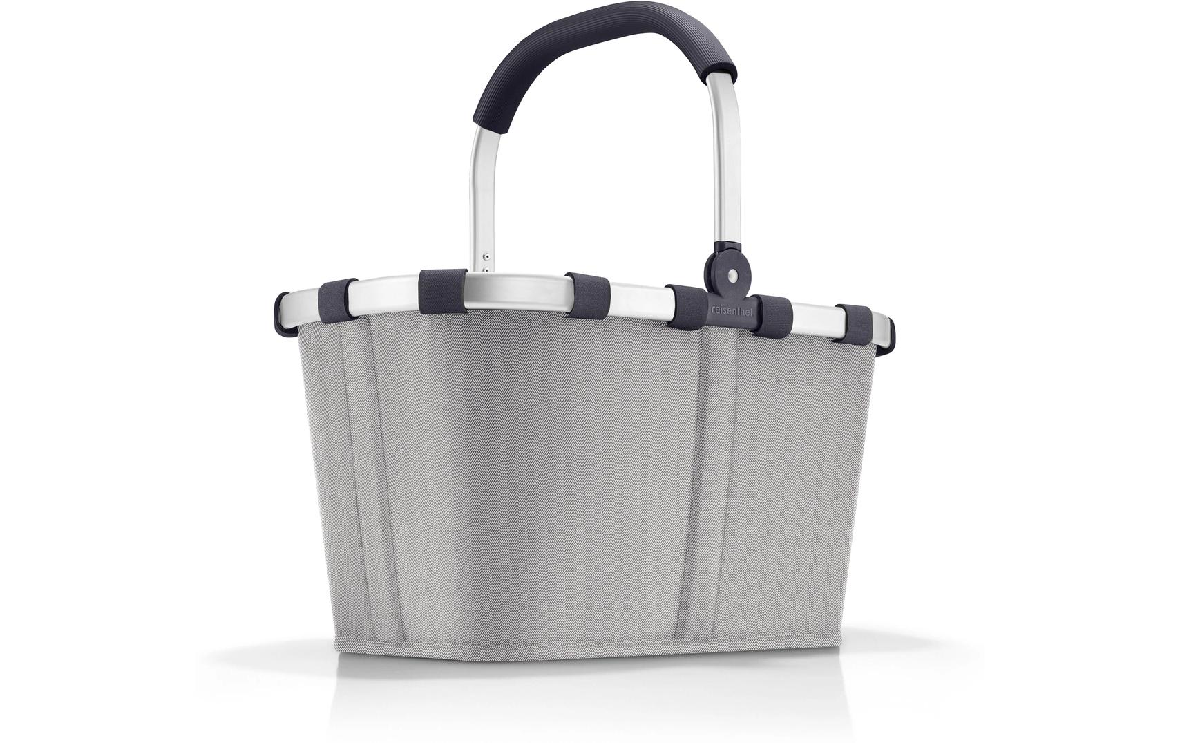 Einkaufskorb Carrybag Herringbone GreyStillvoller Korb für den täglichen Einkauf