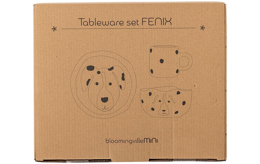 Kindergeschirrset Fenix 3-teiligGeschirrset für Kinder