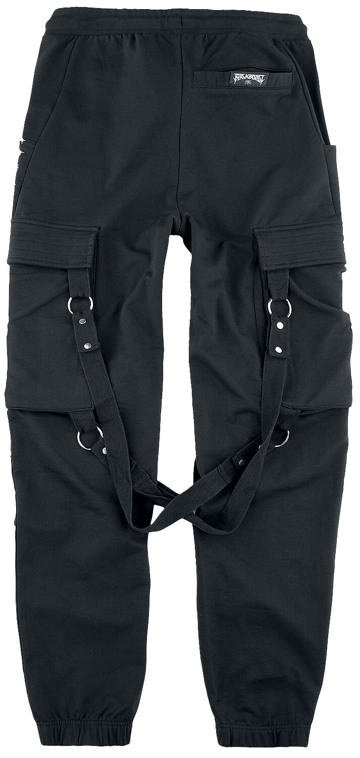 Pantalon Confortable Avec Poches Et Imprimés Black Blood | Black Blood by Gothicana Pantalon en toile