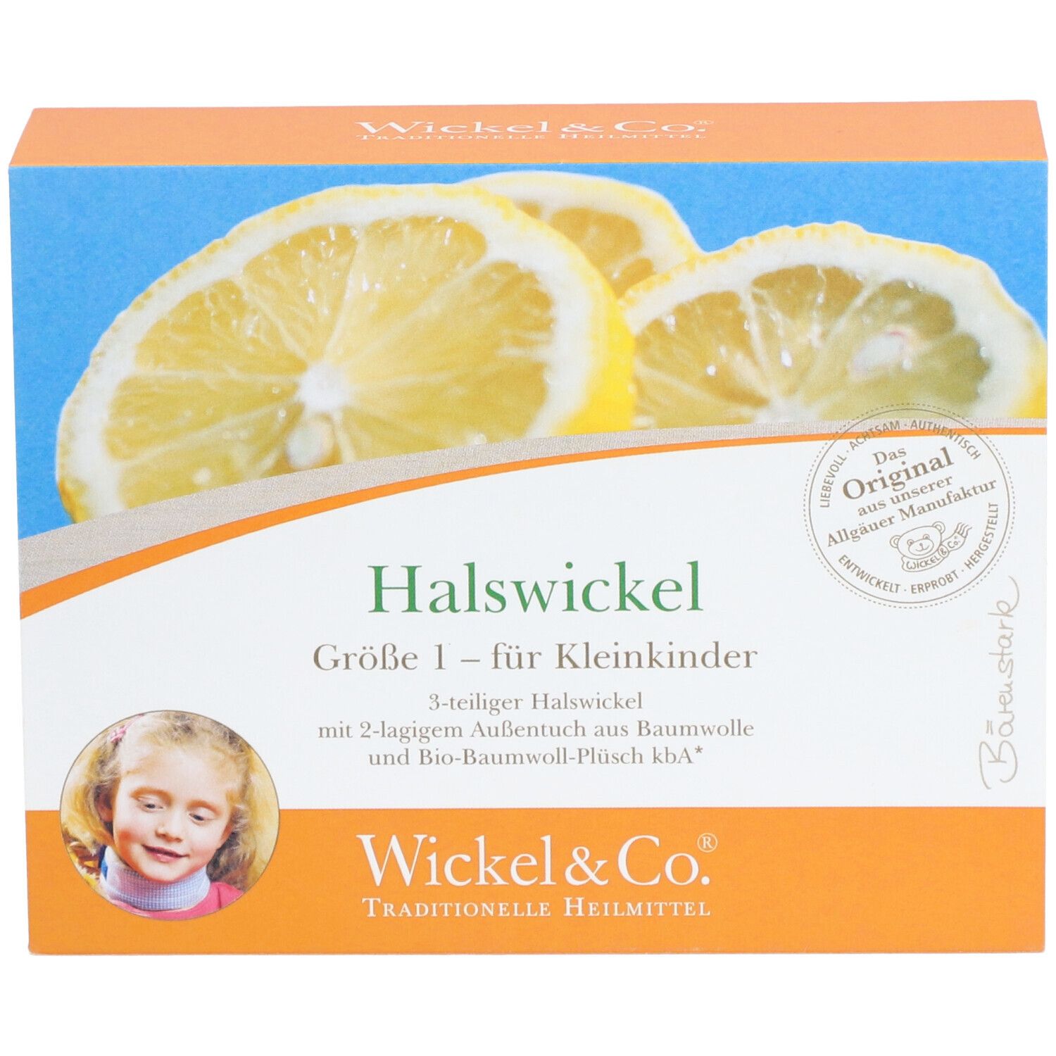 Halswickel Größe 1 für Kleinkinder