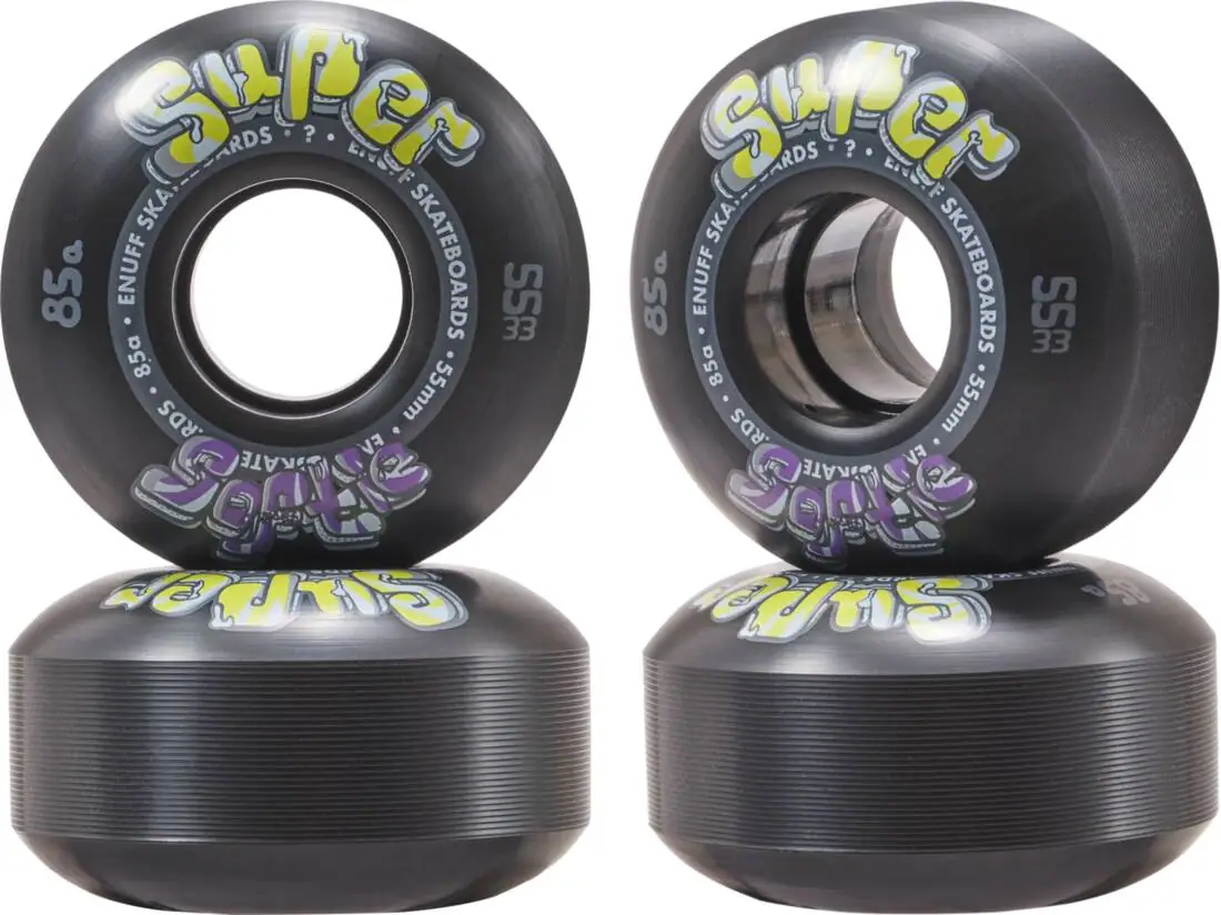Enuff Super Softies 85A Skateboard Hjul 4-Pak | SkatePro