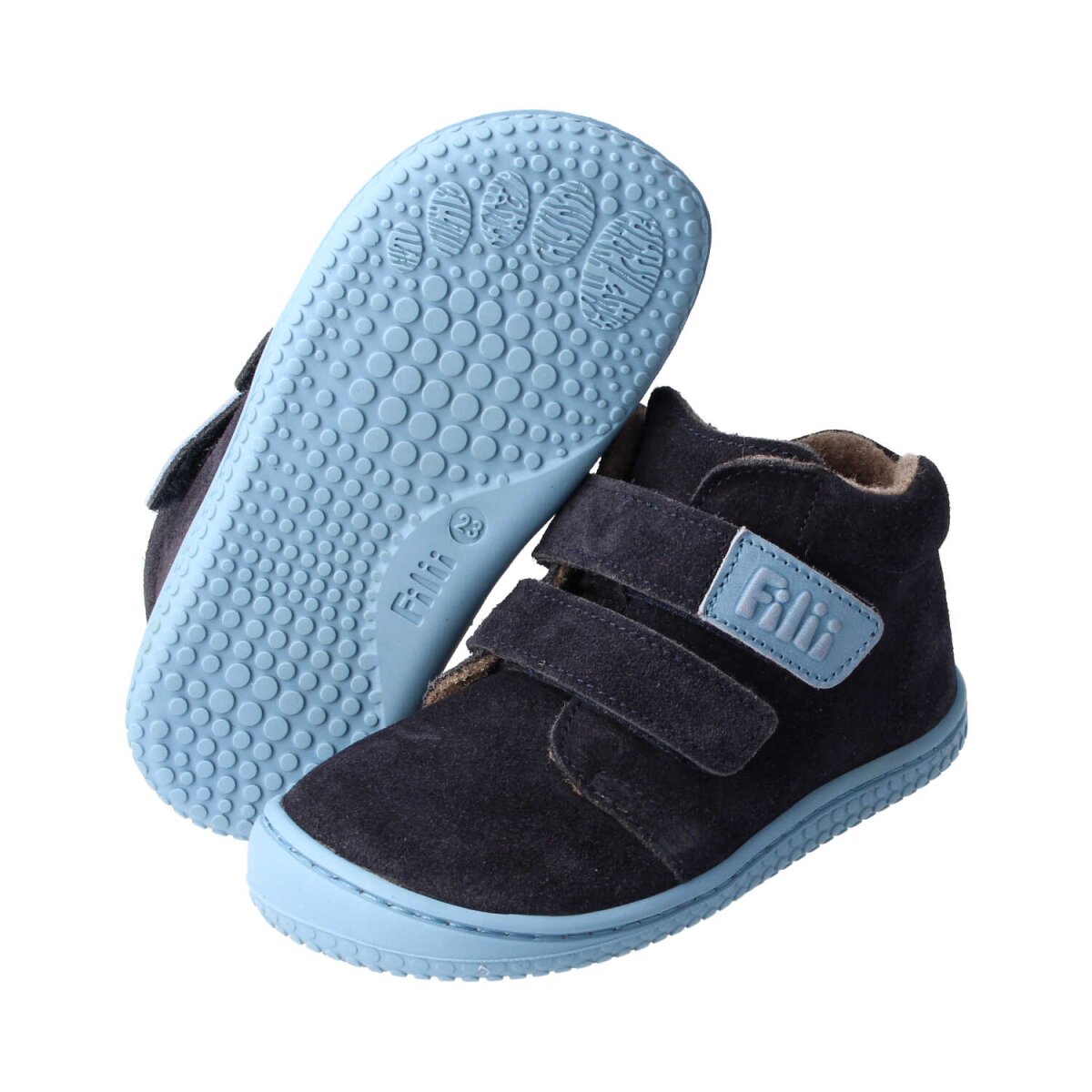 WL4213-F2 navy FOXY velours fleece velcro Weite/W