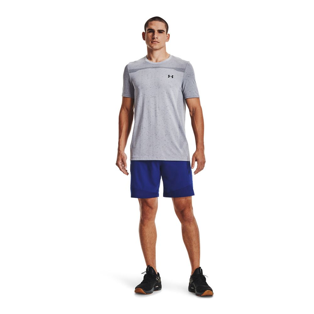 Under Armour SEAMLESS - Maillot Homme grey