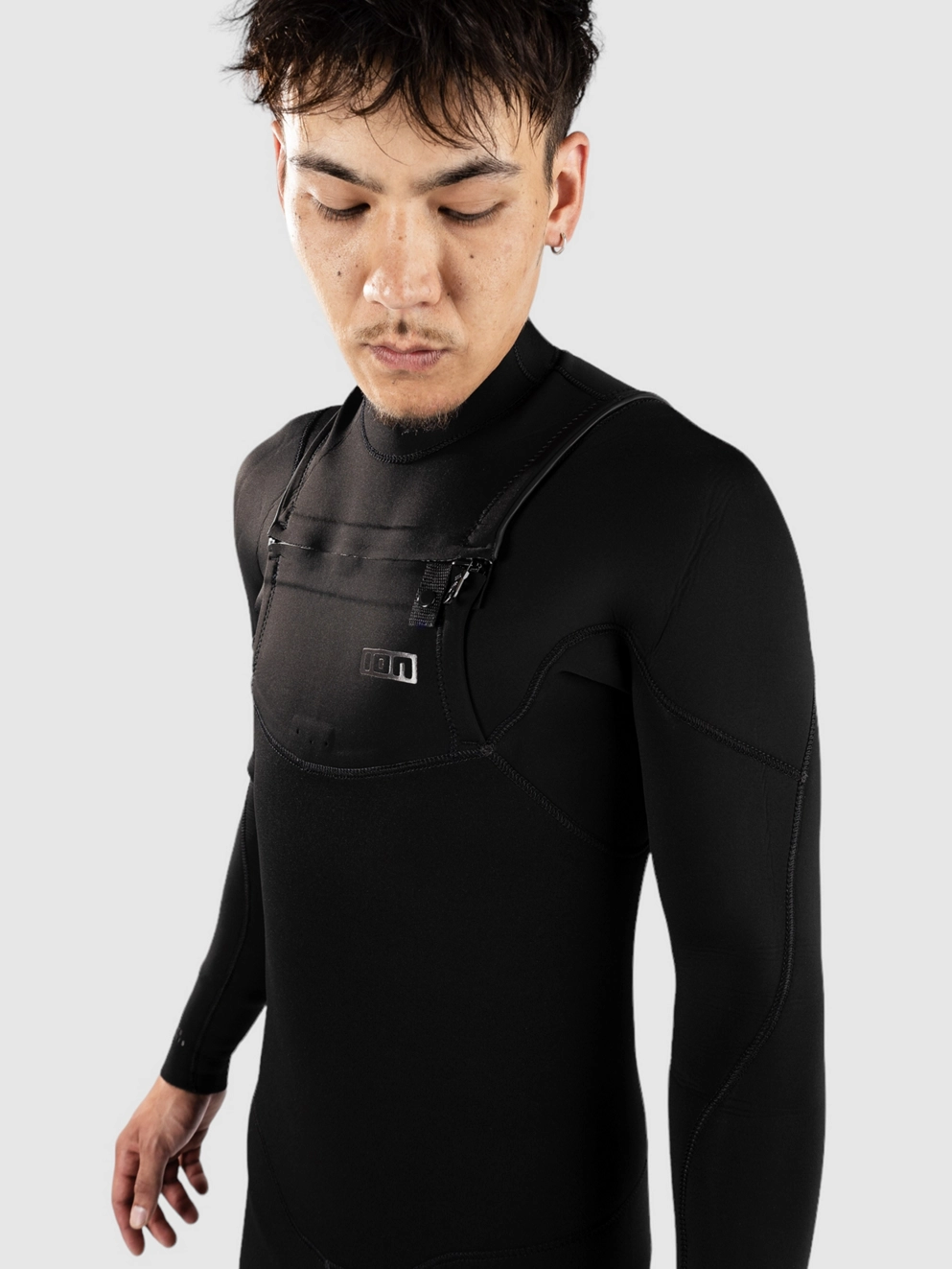 Ion Element 4/3 Front Zip Wetsuit black
