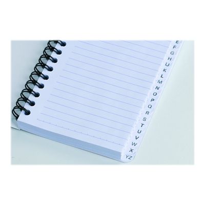 Oxford - Répertoire à spirale A5 - 180 pages - ligné - disponible dans différentes couleurs