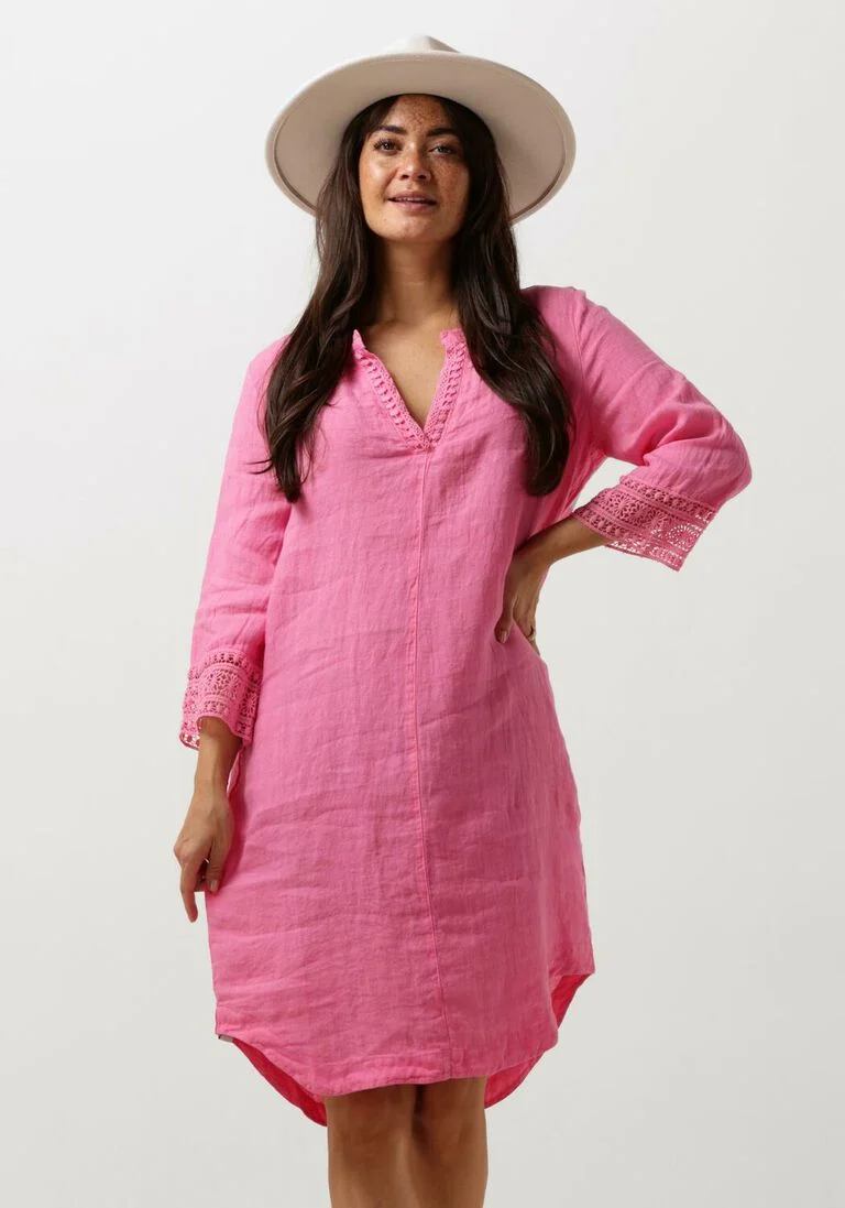 NUKUS roze nukus mini jurk carol dress