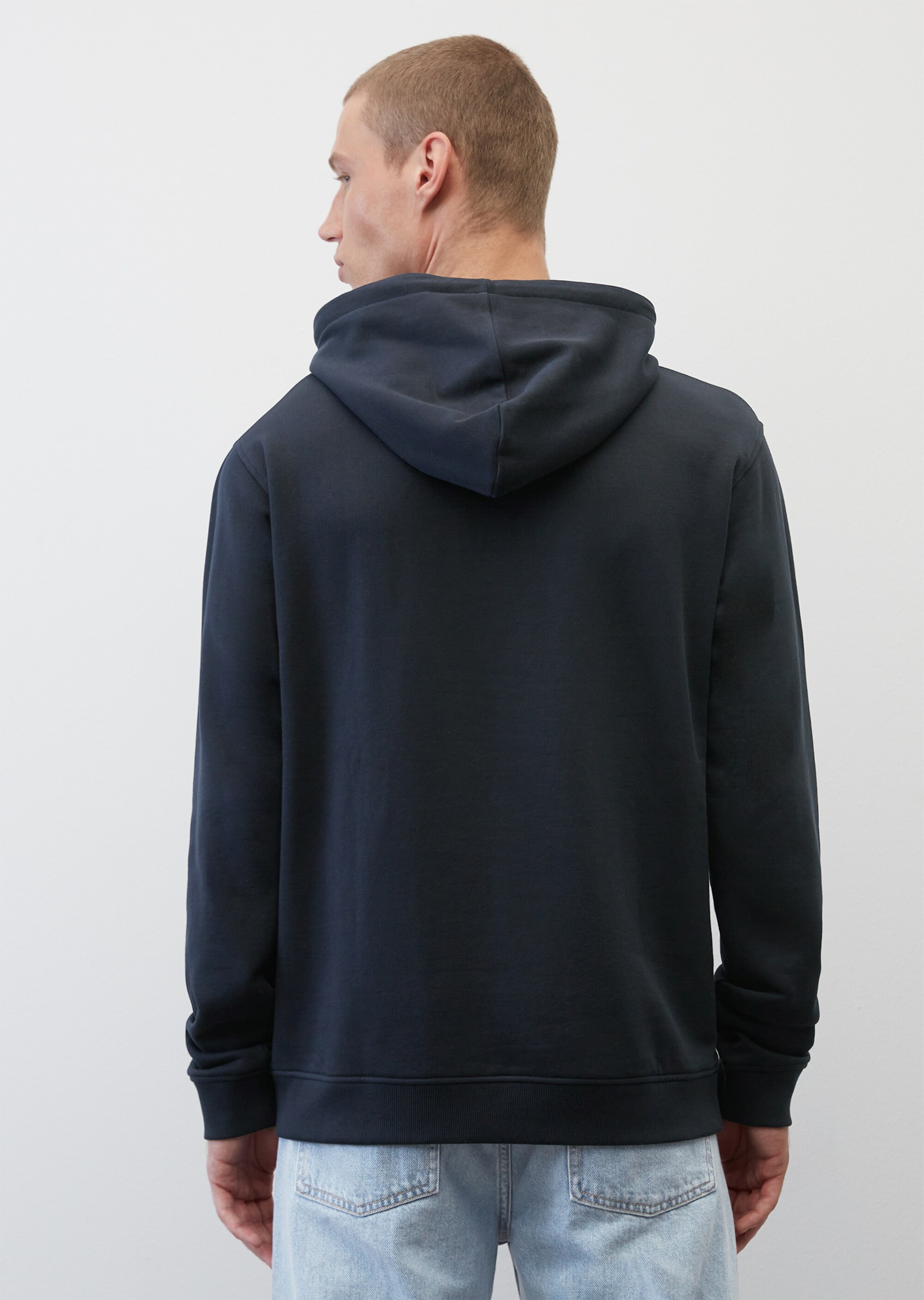 Kapuzen-Sweatshirt relaxed aus reiner Bio-Baumwolle