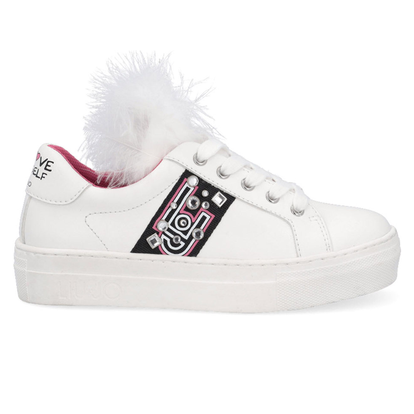 Liu-Jo Sneakers en Cuir Chic blanches