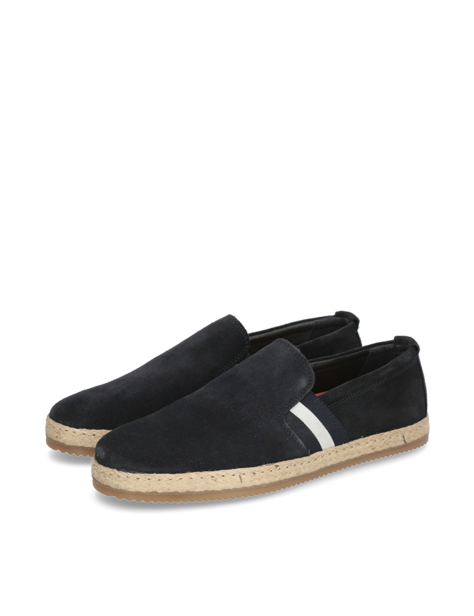 Veloursleder Slipper sportiv