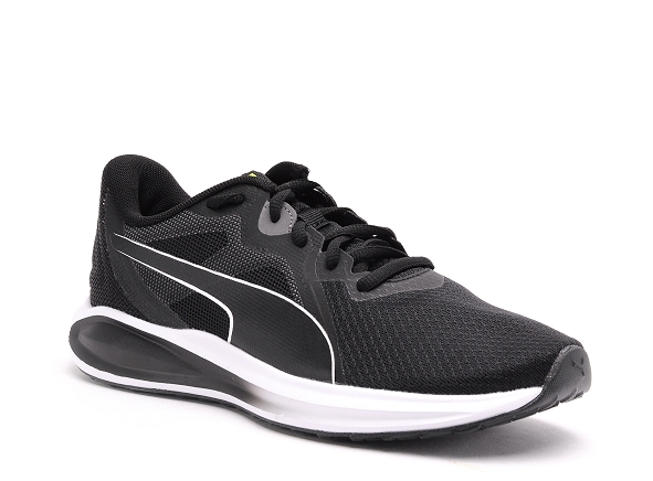 Puma basses enfant twitch runner jr noir