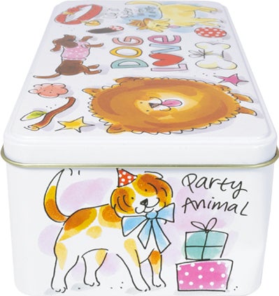 Blond Amsterdam bewaarblik dier Dog multi klein