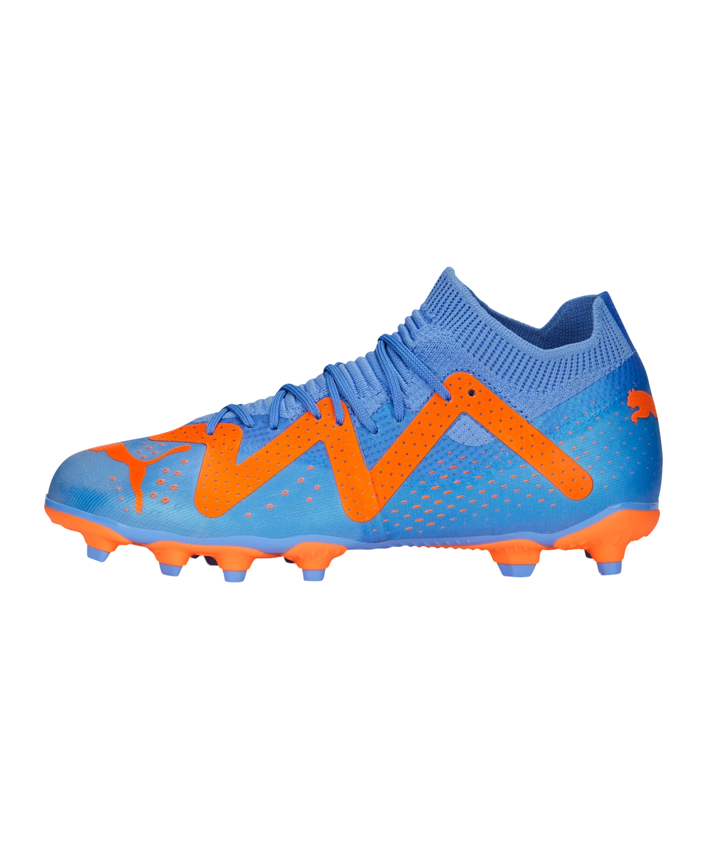 PUMA FUTURE Match FG/AG Supercharge Kids Blau Orange F01