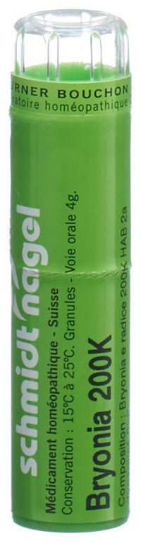 SCHMIDT-NAGEL Bryonia 200 K<br>4 g, Granulat
