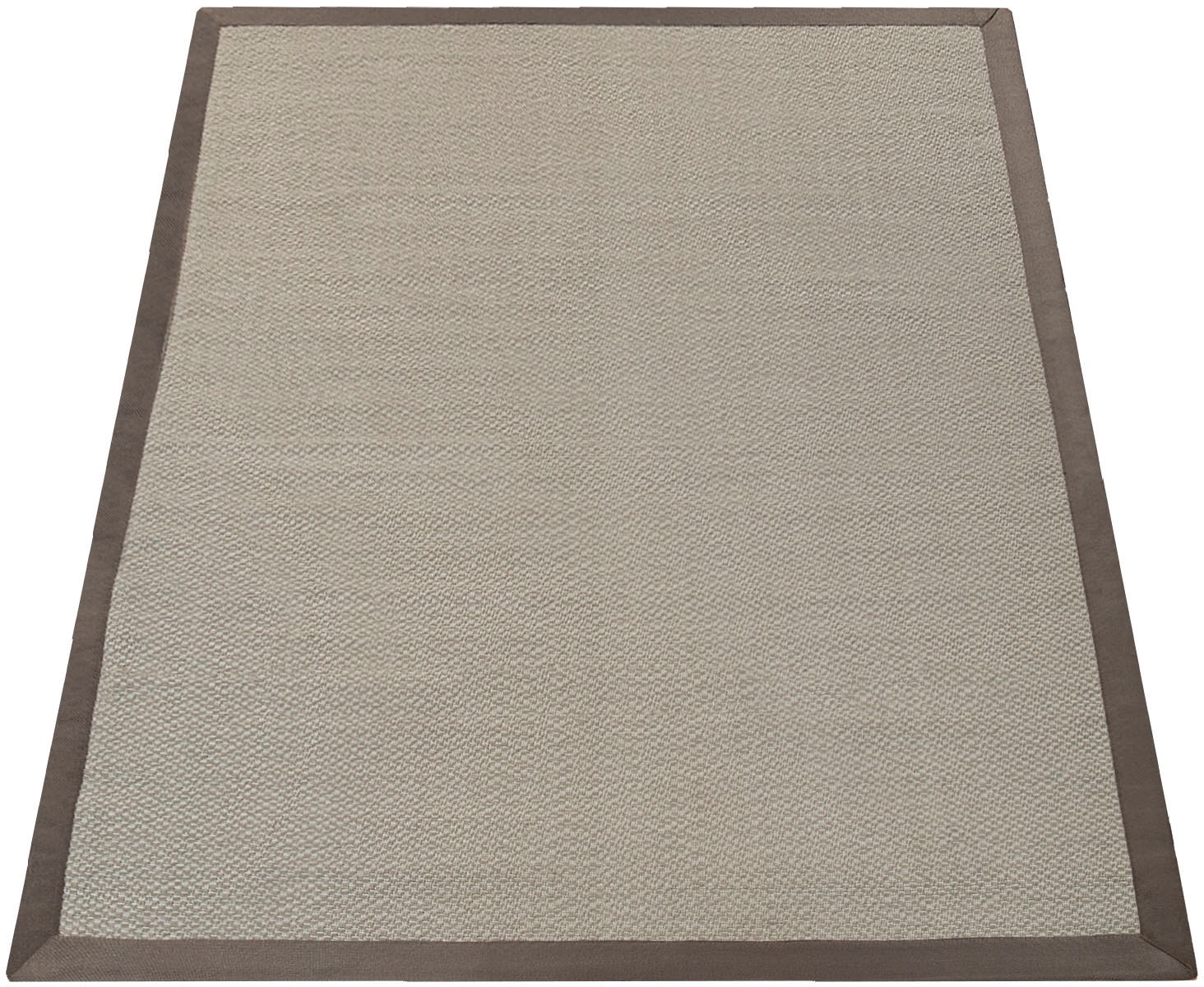 Paco Home Teppich »Sisala 270« rechteckig 4 mm Höhe Flachgewebe, gewebt, Sisal Optik, Bordüre, In- und Outdoor geeignet