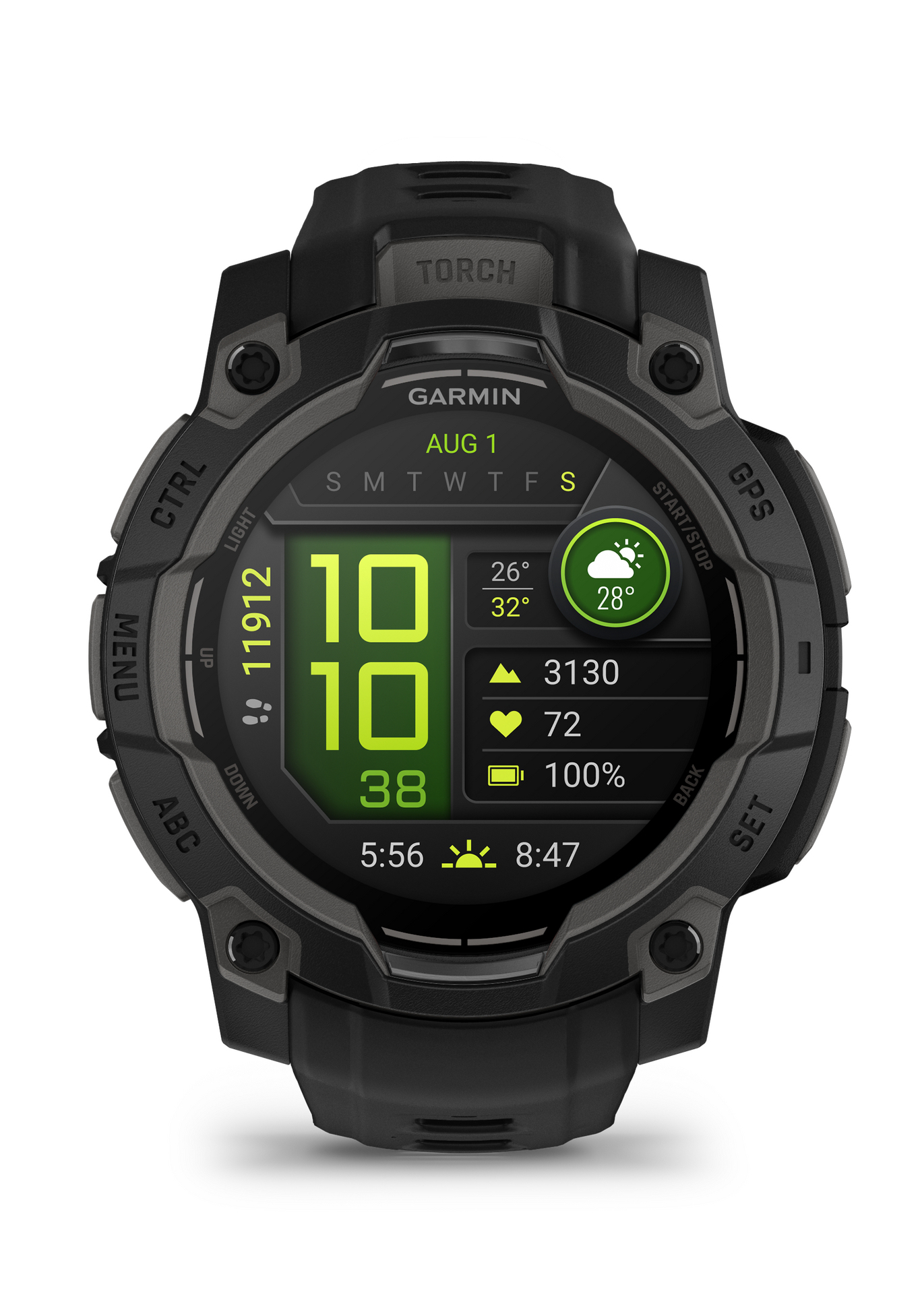 Garmin Instinct 3 AMOLED - 45mm Schwarz 010-02936-00