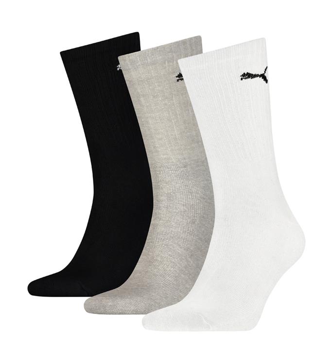 PUMA 3P Unisex Basics Sportsokken