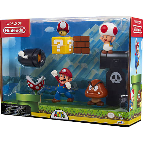 Nintendo Super Mario Diorama sæt med figurer