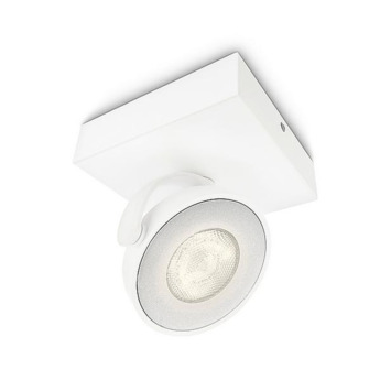 Philips wandspot Clockwork wit - Incl 1X LED 4W dimbaar