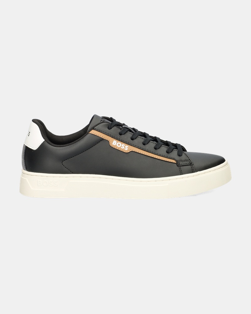 BOSS Rhys Tennis Sneakers  - zwart