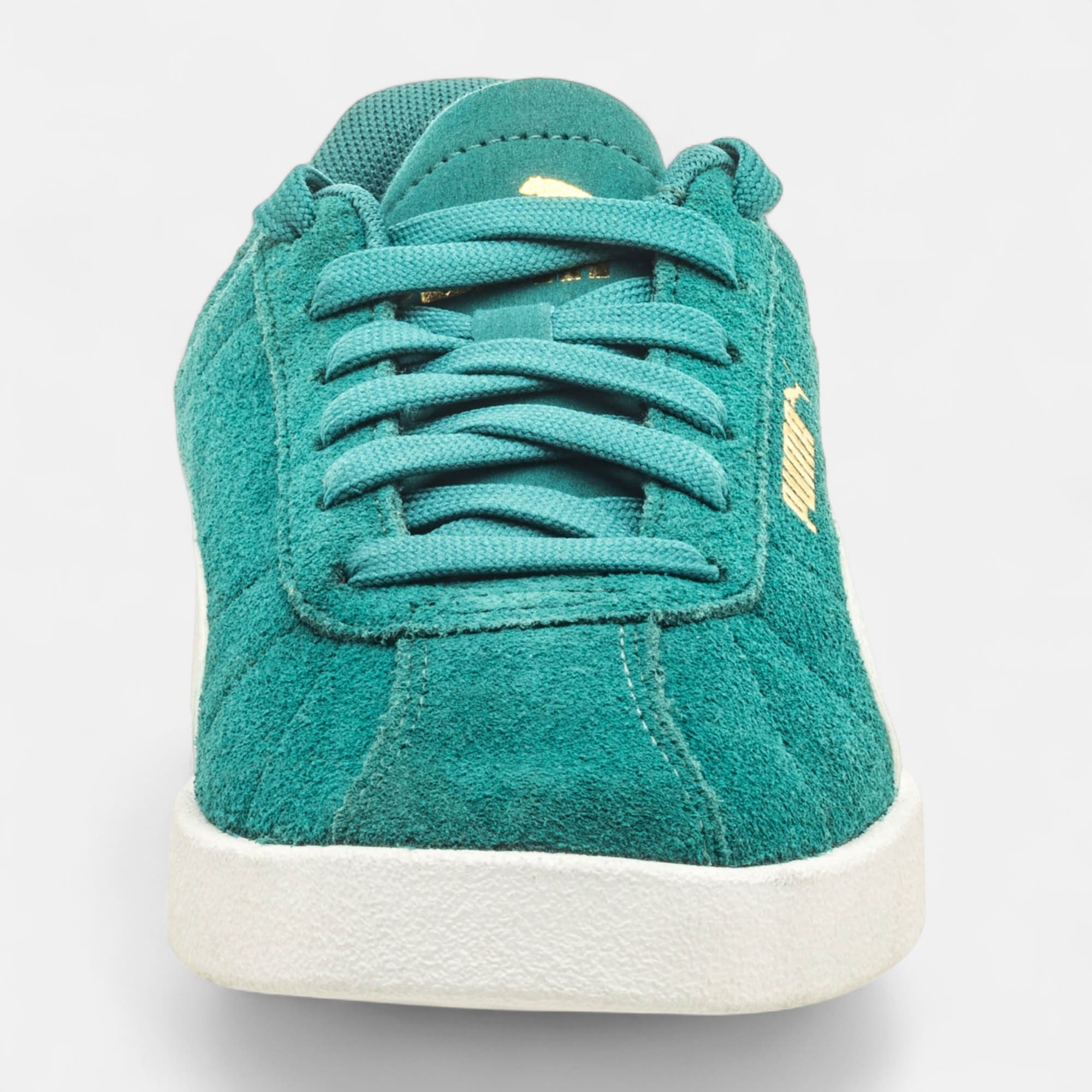 Sneakers Garçon en cuir vert