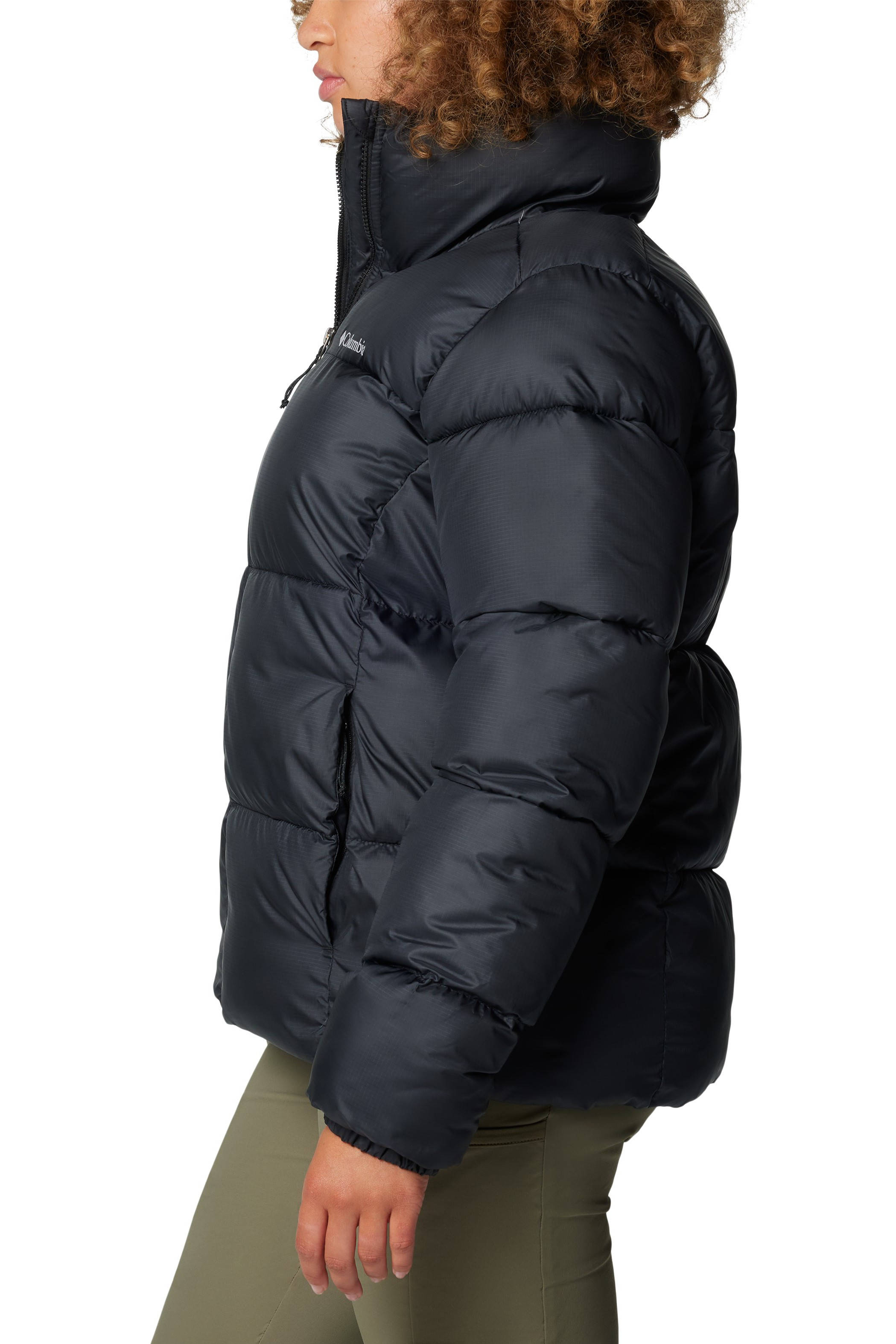 Columbia gewatteerde jas Puffect II zwart